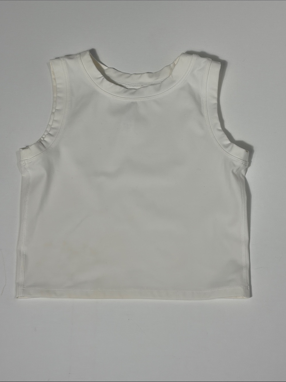 Athleisure Crop Tank Bundle XS White & Mauve HeyNuts Workout Yoga Tops - Picture 3 of 6